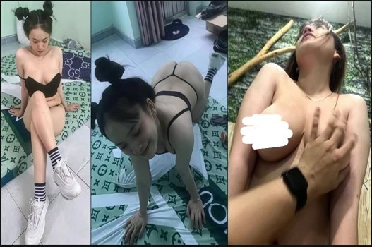 Ngọc xinh gái bị người yêu đụ khó thở
